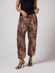 SCAMP & DUDE Balloon Leg Jersey Trousers - Image 4 of 5