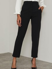 Lipsy Black Smart Tapered Trouser - Image 1 of 4