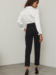 Lipsy Black Smart Tapered Trouser - Image 2 of 4