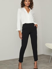 Lipsy Black Smart Tapered Trouser - Image 3 of 4
