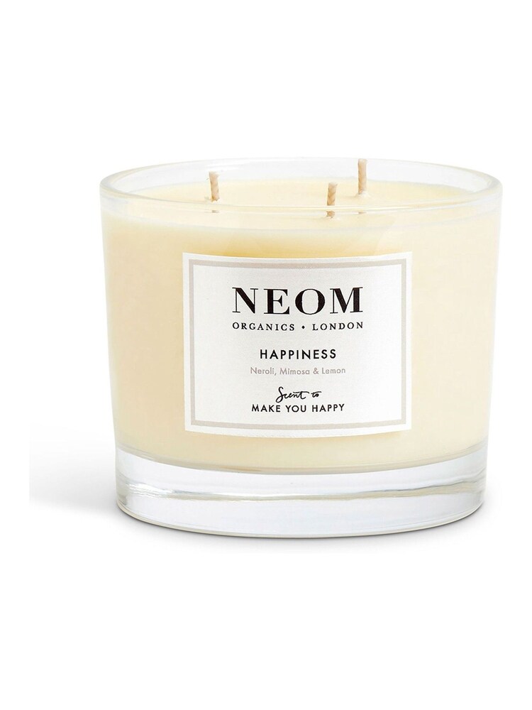 NEOM Clear 3 Wick Happiness Scented Candle (3 Wicks) - Image 1 of 5