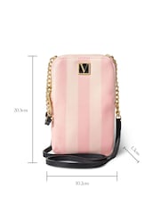 Victoria's Secret Pink Iconic Stripe Crossbody Phone Holder - Image 2 of 2