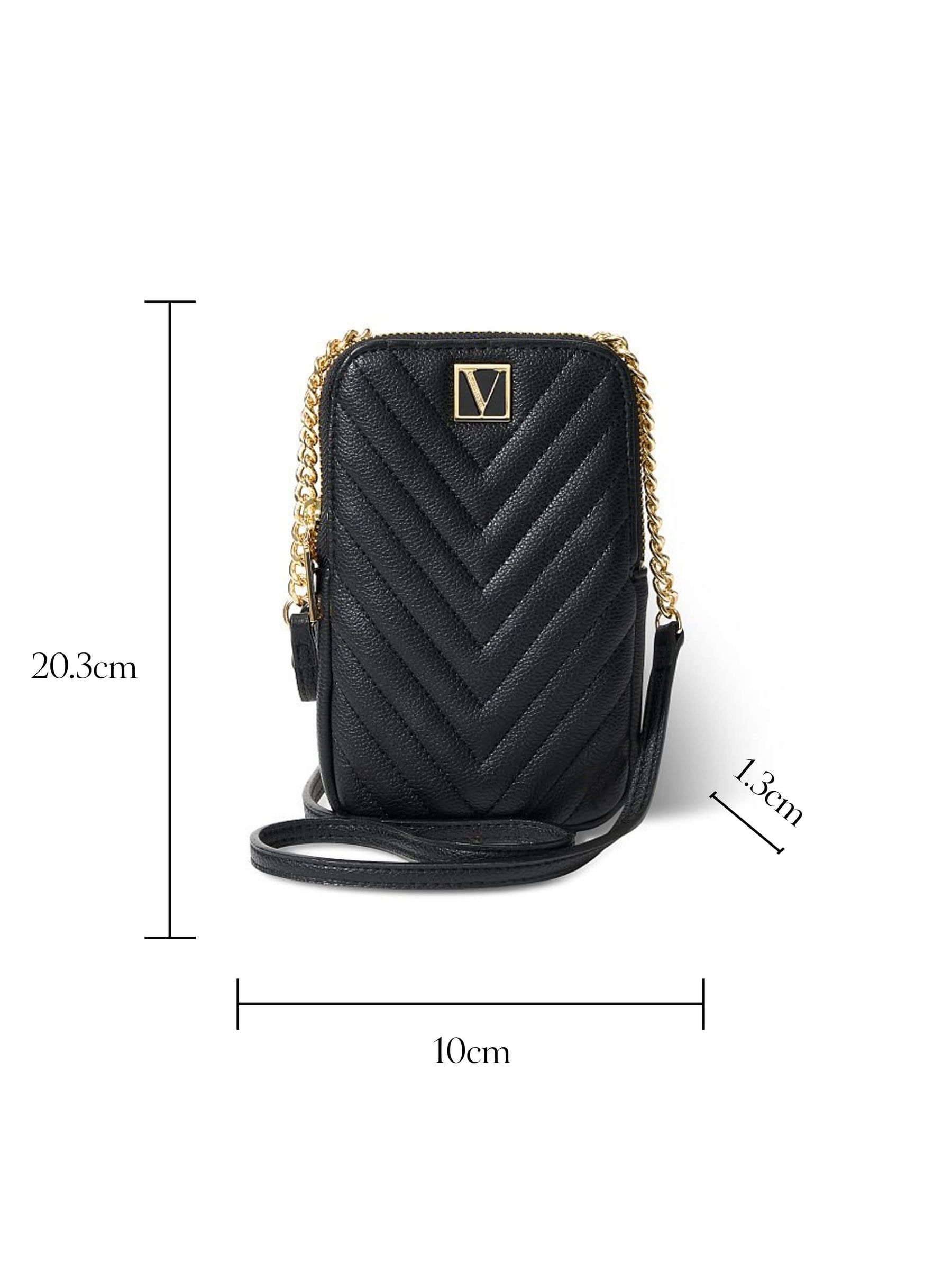 Victoria secret black crossbody bag hotsell