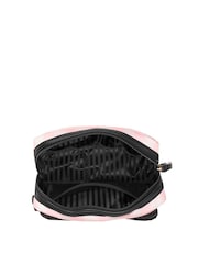 Victoria's Secret Pink Iconic Stripe Gloss & Go Mini Makeup Bag - Image 3 of 4