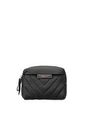 Victoria's Secret Black Lily Gloss & Go Mini Makeup Bag - Image 1 of 4