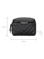 Victoria's Secret Black Lily Gloss & Go Mini Makeup Bag - Image 4 of 4