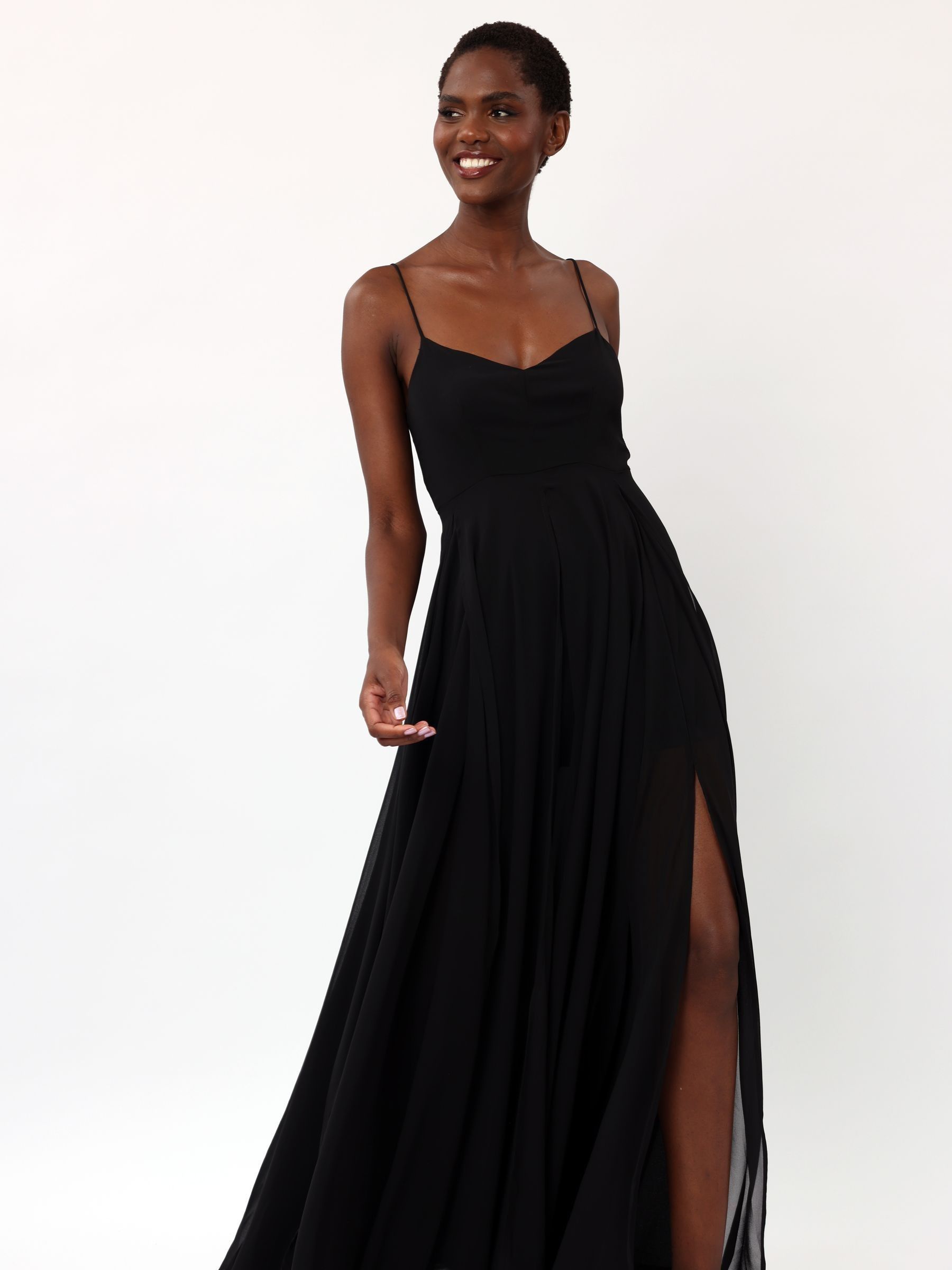 2 layer maxi dress top