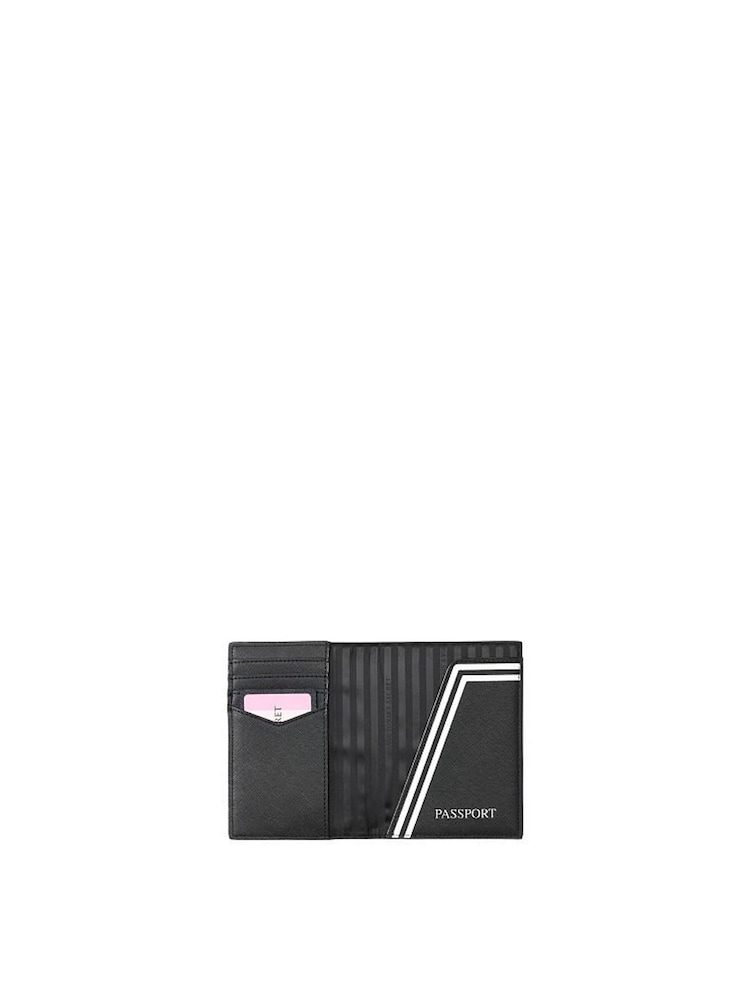 Victoria's Secret Black and White Passport Case - Image 2 of 2 Victoria's Secret Black and White Passport Case - Image 2 of 2