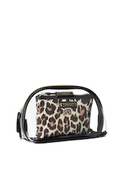 Victoria's Secret Brown Leopard Makeup Bag Duo - Image 4 of 4