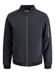 Jack & Jones Black Bomber Jacket - Image 3 of 4