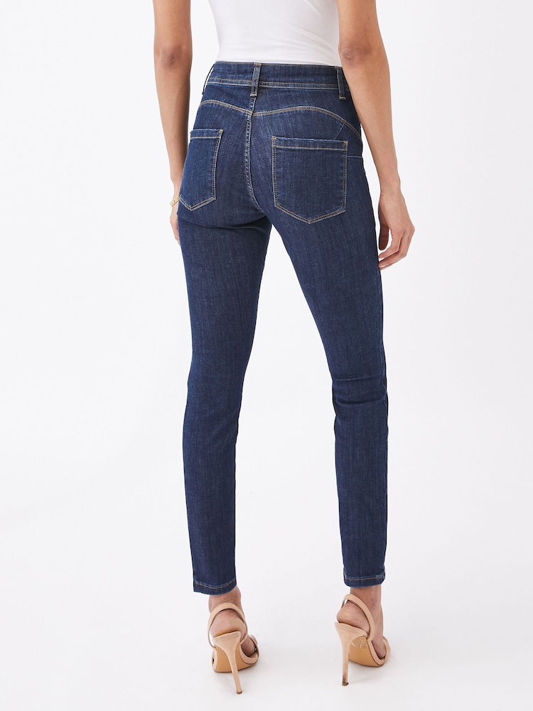 Lipsy Blue High Waist Sculpt, Slim and Shape Skinny Jeans - Image 2 of 4 Lipsy Blue High Waist Sculpt, Slim and Shape Skinny Jeans - Image 2 of 4