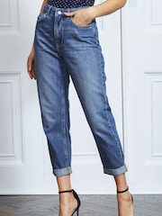 Sosandar Denim Girlfriend-Jeans - Bild 3 von 6
