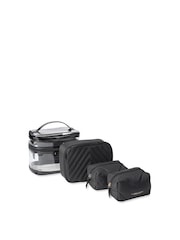 Victoria's Secret Black Lily 4 in 1 Makeup Bag - Image 1 of 5