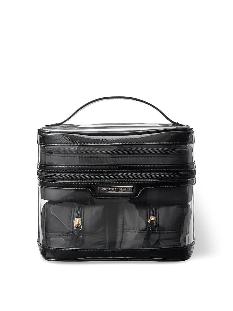 Victoria's Secret Black Lily 4 in 1 Makeup Bag - Image 2 of 5 Victoria's Secret Black Lily 4 in 1 Makeup Bag - Image 2 of 5