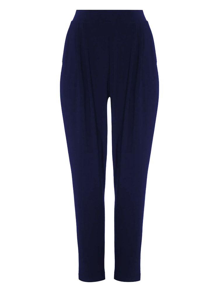 Roman Navy Jersey Stretch Harem Trousers - Image 4 of 4