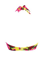 Pour Moi Yellow Heatwave Halter Underwired Top - Image 4 of 4