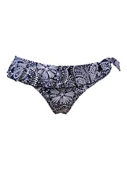 Pour Moi Blue Hot Spots Frill Brief - Image 4 of 5