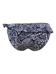 Pour Moi Blue Hot Spots Frill Brief - Image 5 of 5