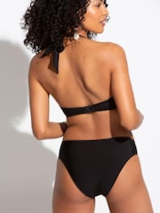 Pour Moi Black Samoa Ring Detail Bikini Bottom - Image 3 of 5