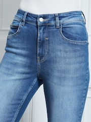 Sosandar Blue Perfect Skinny With Raw Hem - Image 4 of 5