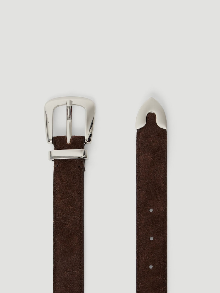 Hush Zinnia Suede Western Belt - Imagen 2 de 2