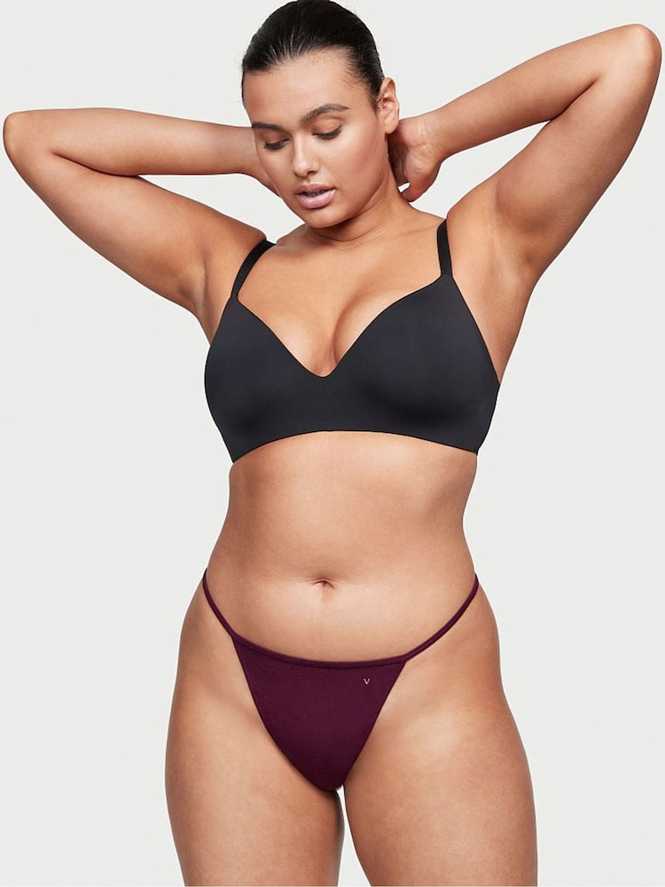 Victoria's Secret Burgundy Purple Knickers - Image 1 of 4