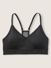 Victoria's Secret PINK Pure Black Lightly Lined Low Impact Sports Bra - Image 3 of 3