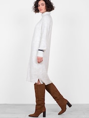 Brakeburn Grey Lagon Knitted Jumper Dress - Image 4 of 4