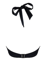 Pour Moi Black Halter Azure Underwired Lined Non Padded Top - Image 4 of 4