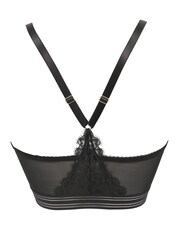 Pour Moi Black Longline Revolution Front Fastening Bralette - Image 5 of 5
