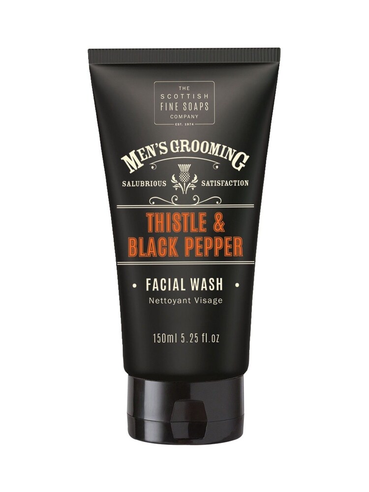 Scottish Fine Soaps Thistle & Black Pepper Facial Wash 150ml - Image 1 of 1