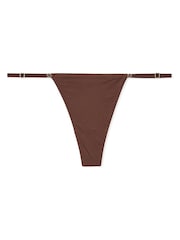 Victoria's Secret Ganache Nude Thong Knickers - Image 4 of 5