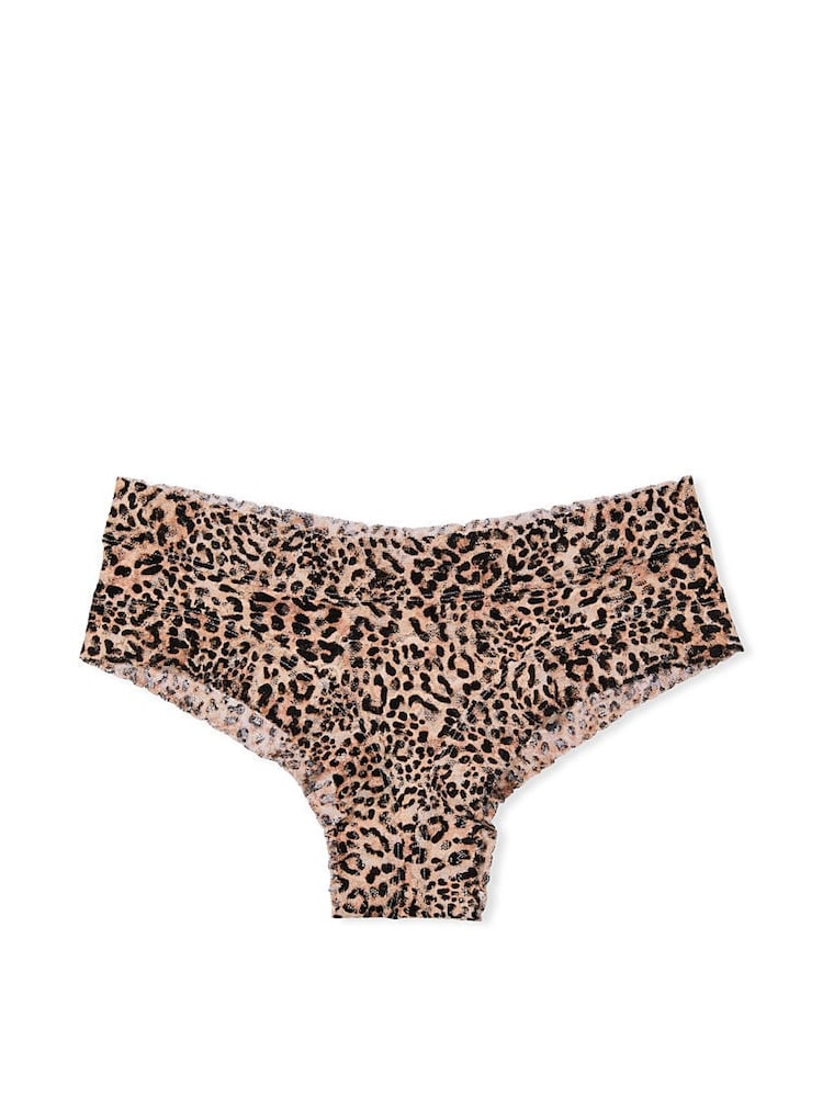 Victoria's Secret Brown Leopard Cheeky Knickers - Image 3 of 3