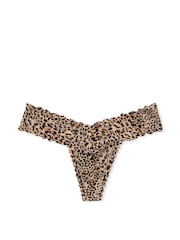 Victoria's Secret Brown Leopard Thong Knickers - Image 3 of 3