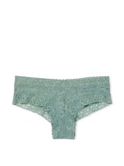 Victoria's Secret Seasalt Green Lace Cheeky Knickers - Image 3 of 3