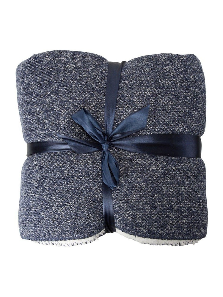 Mountain Warehouse Double Fleece Melange Blanket - Image 1 of 3