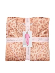 Victoria's Secret Leopard Satin Long Pyjama Set - Image 4 of 4