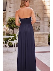 Mornarica - Lipsy družica Bella Multiway Bandeau Bridesmaid Obleka - Slika 2 iz 4