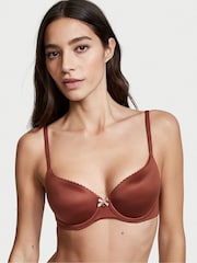 Victoria's Secret Dark Cognac Brown Smooth Lightly Lined Demi Bra - Image 1 of 4