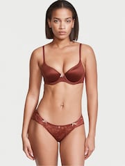 Victoria's Secret Dark Cognac Brown Smooth Lightly Lined Demi Bra - Image 3 of 4
