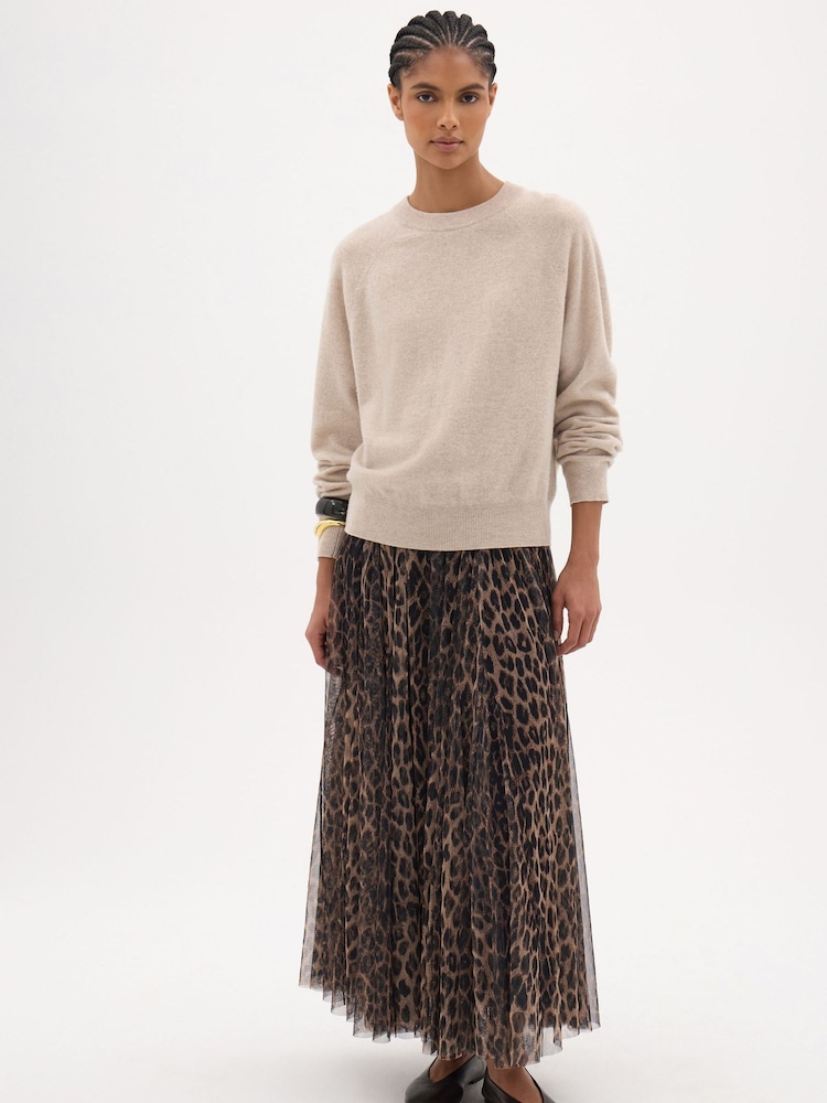 Hush Natural Anastasia Brushed Merino Wool Jumper - Image 2 of 5