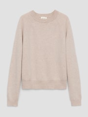 Hush Natural Anastasia Brushed Merino Wool Jumper - Image 5 of 5