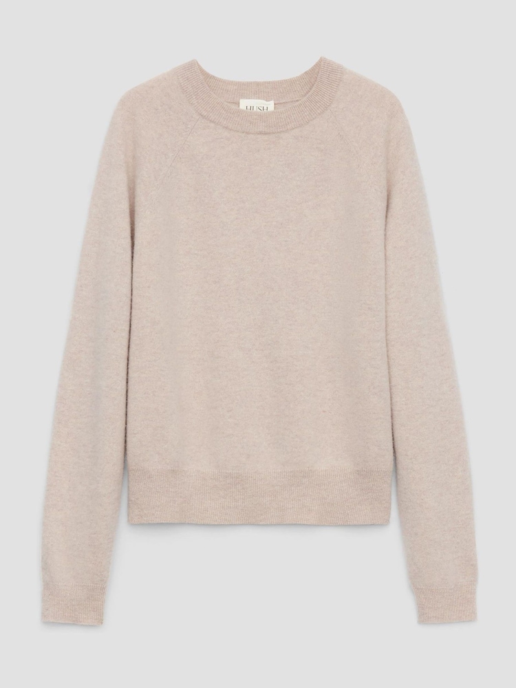 Hush Natural Anastasia Brushed Merino Wool Jumper - Image 5 of 5