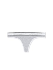 Victoria's Secret Grey Thong Logo Knickers - Image 3 of 3