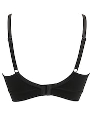 Pour Moi Black Love to Lounge Cotton Non Wired Bra - Image 5 of 5