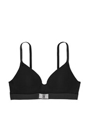 Victoria's Secret Black Shine Non Wired Lightly Lined Bra - Image 1 of 1