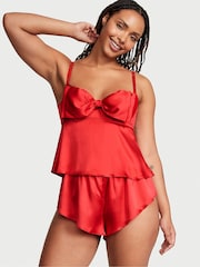 Victoria's Secret Lipstick Red Cami Set - Image 1 of 1