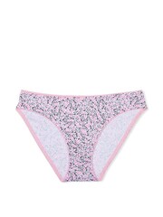Victoria's Secret White Vine Heart Cotton Bikini Knickers - Image 3 of 3