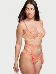 Victoria's Secret Champagne Nude Wicked Unlined Heart Embroidery  Balconette Bra - Image 3 of 4