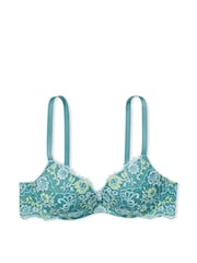 Victoria's Secret Runaway Teal Blue Lace Lightly Lined Non Wired Bra - Image 3 of 4